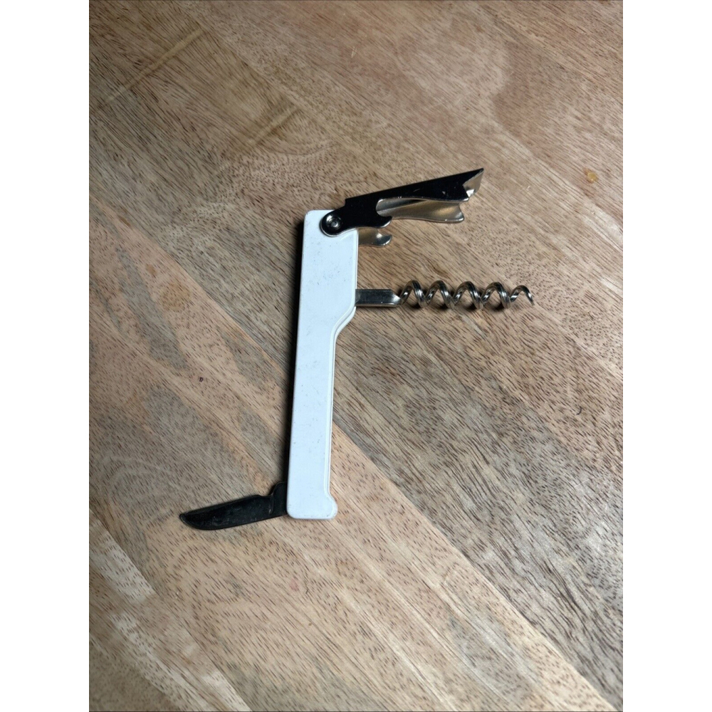 Vintage Opener FGB Corkscrew Bar Wine Key Bottle Cap From Italy